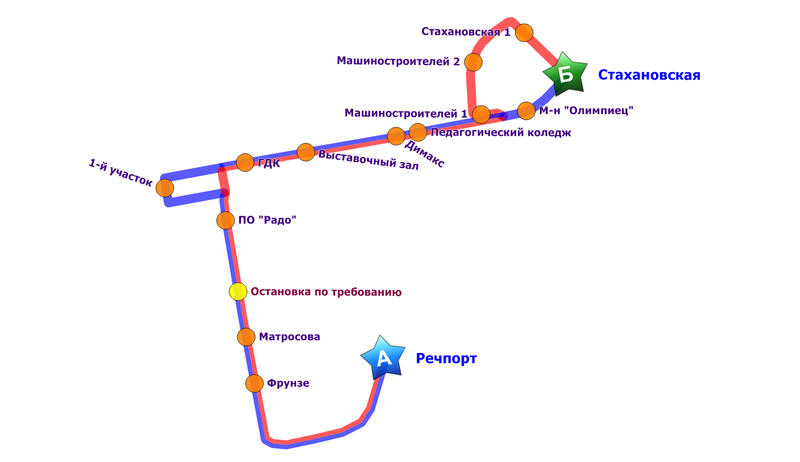 Маршрут 91 ульяновск схема проезда с остановками